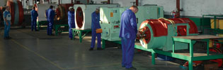 Motor repair work at Delba Electric – a partner in SKF’s Certified Rewinder Programme